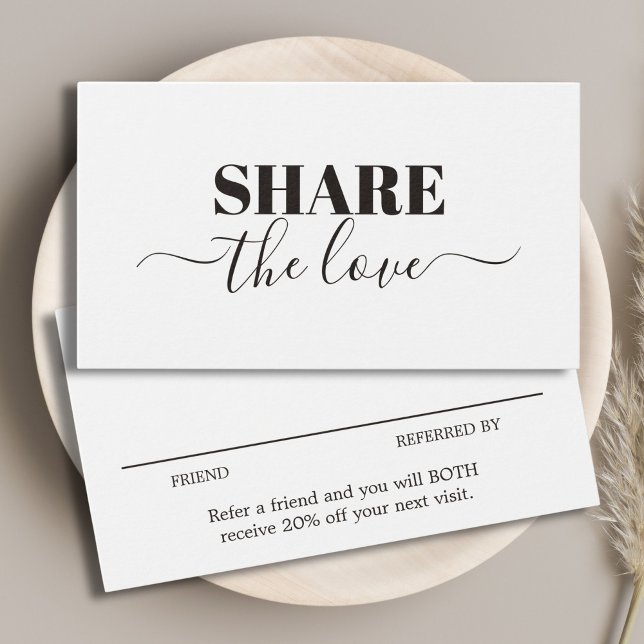 Modern Elegant Beauty Salon Referral (Creator Uploaded)