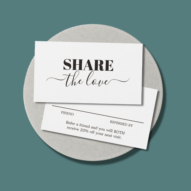 Modern Elegant Beauty Salon Referral (Creator Uploaded)