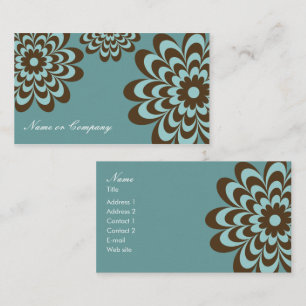 Modern Elegant Business Card or Networking Card
