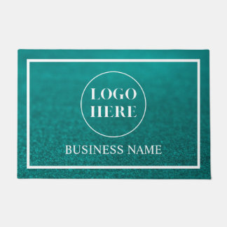 Modern Elegant Business Logo Doormat