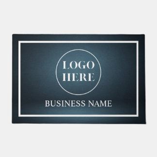Modern Elegant Business Logo Doormat