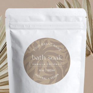 Modern Elegant Chic Bath & Body Product Waterproof