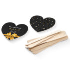 Modern elegant chic black and gold sweet 16