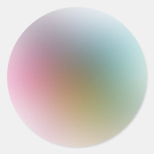Modern Elegant Colourful Blank Template Trendy Classic Round Sticker