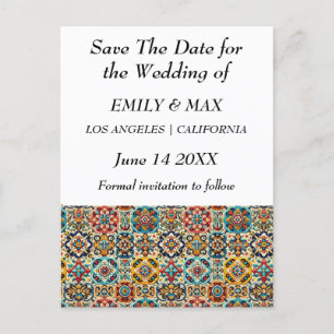 Modern Elegant Colourful Celebratory Announcement Postcard