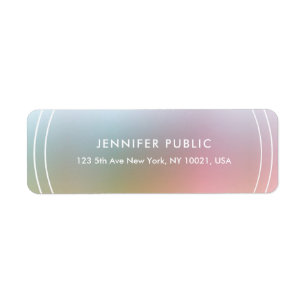 Modern Elegant Colourful Simple Template Return