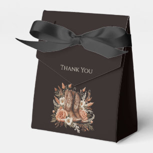 Modern Elegant Country Western- Flowers Favour Box