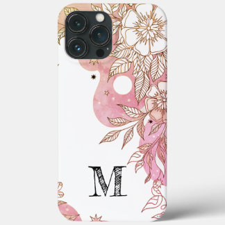 Modern elegant cute girly simple florals Case-Mate iPhone 13 Pro Max Case