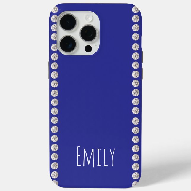 Modern elegant cute simple shiny  Case-Mate iPhone case (Back)