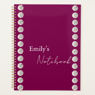 Modern elegant cute simple shiny  planner