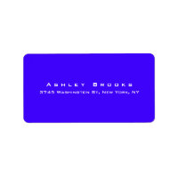 Modern Elegant Cute Unique Ultramarine Blue Colour