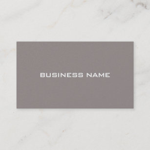 Modern Elegant Design Plain Pearl Finish Deluxe Business Card