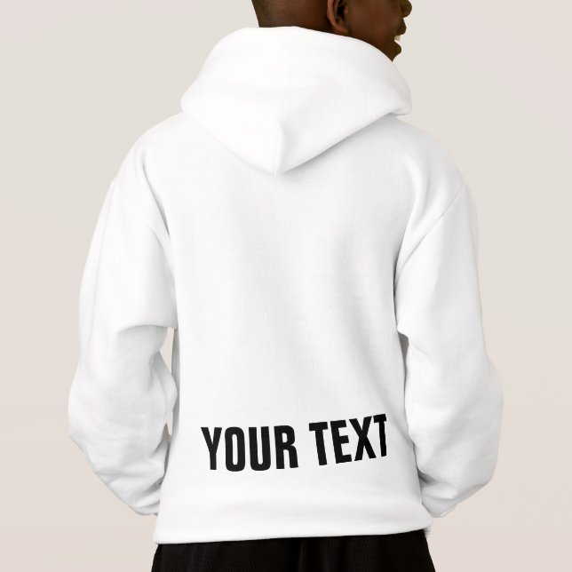 Modern Elegant Design Template Boys Double Sided (Back)