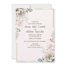 Modern Elegant | Editable  Wedding Invitation
