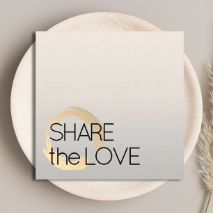 Modern Elegant Faux Gold Silver Beauty Referral Card