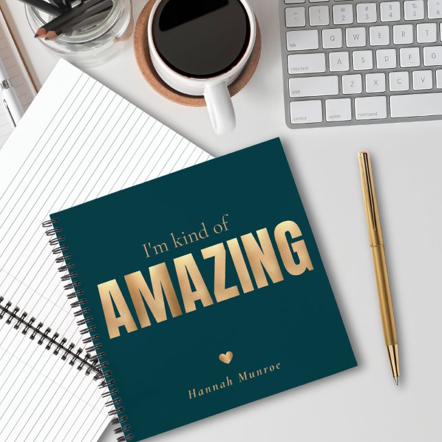 Modern Elegant Fun Typography Motivational Notebook (Creator Uploaded)