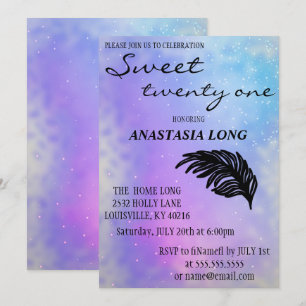 Modern, Elegant Galaxy Save The Date