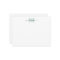 Modern Elegant Girly Script Monogram Teal Pastel