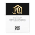 Modern Elegant Gold & Black Handyman 