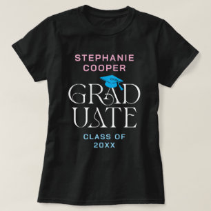 Modern Elegant Graduate Name 2025 Graduation T-Shirt