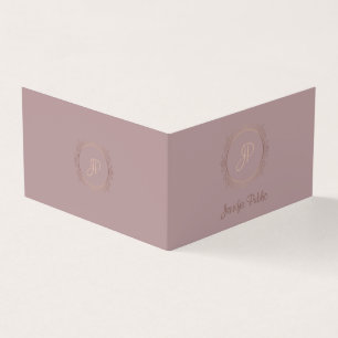 Modern Elegant Handwritten Script Template Luxury Business Card