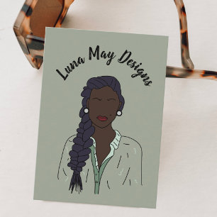 Modern & Elegant Jewellery Boss Women Business Car Card