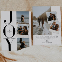Modern Elegant Joy Snapshot Photo Collage