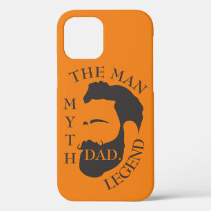 Modern Elegant Legendary Dad Father's Day iPhone 12 Case