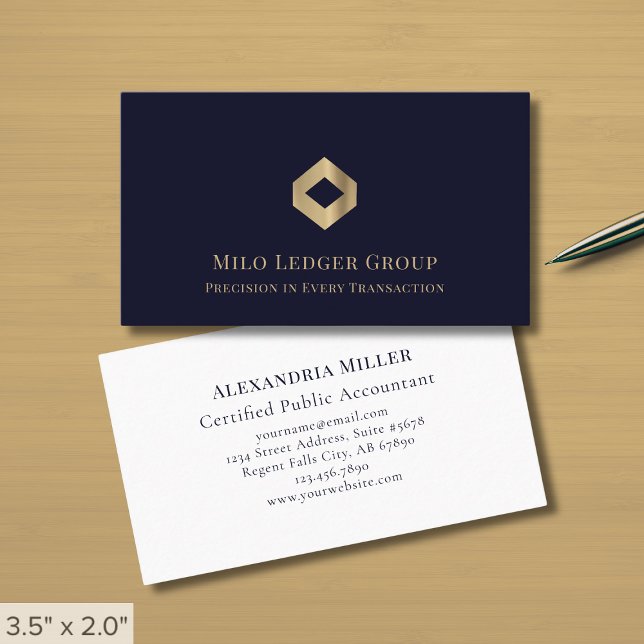 Modern Elegant Luxury Logo Business Card (Creator Uploaded)