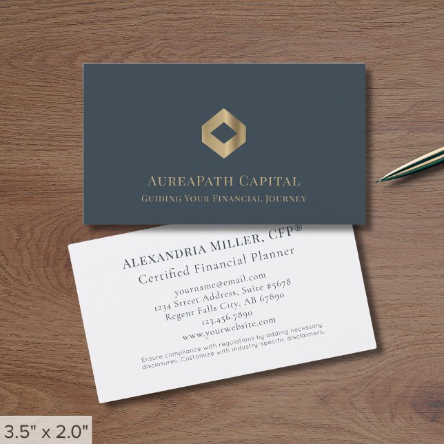 Modern Elegant Luxury Logo Business Card (Creator Uploaded)