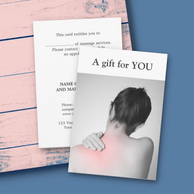 Modern Elegant Massage Therapist Gift  (Creator Uploaded)