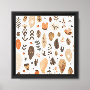 Modern Elegant Minimal Luxury Boho Art Design Canvas Print
