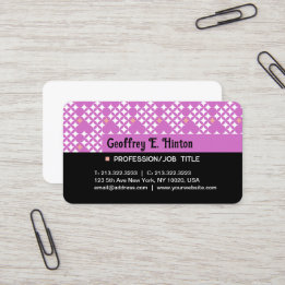 Modern Elegant Minimalist Professional Custom Business Card