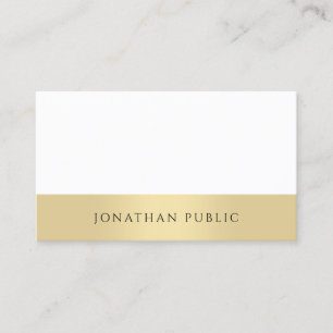 Modern Elegant Minimalist Professional Template Business Card