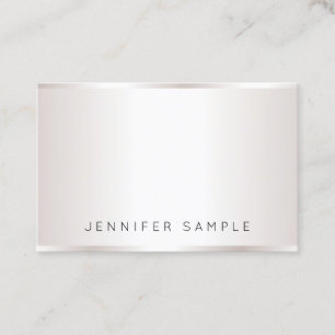 Modern Elegant Minimalist Template Luxurious Business Card