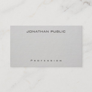 Modern Elegant Minimalist Template Professional Business Card