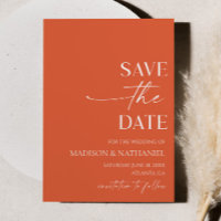Modern Elegant Minimalist Verona Sunset Wedding