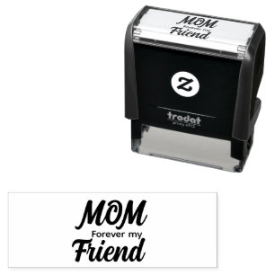 Modern Elegant Mother’s Day Forever Friend Self-inking Stamp