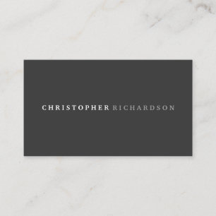 MODERN & ELEGANT No. 1 Business Card