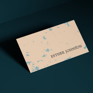 Modern Elegant Pastel Pattern Business Card