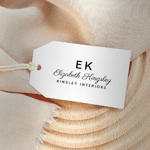 Modern Elegant Personalised Name and Business Self-inking Stamp