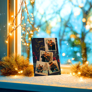 Modern Elegant Photo Collage Season's Greetings