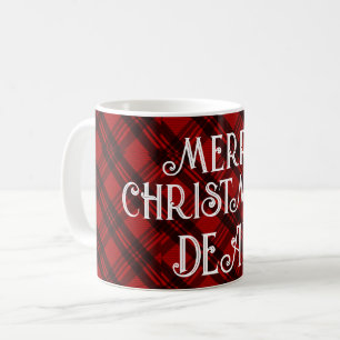 Modern & Elegant Plaid Coffee Mug