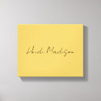 Modern Elegant Plain Simple Gold Colour Calligraph