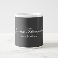 Modern Elegant Plain Simple Professional Grey