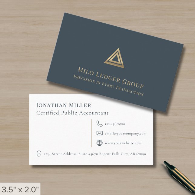 Modern Elegant Professional Business Card (Creator Uploaded)