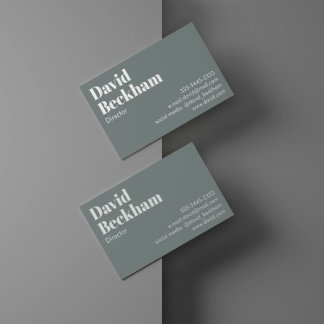 Modern elegant professional Business Cards