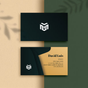 Modern elegant professional Business Cards logo