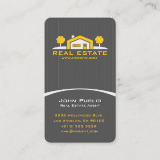 Modern Elegant Professional Real Estate Business Card