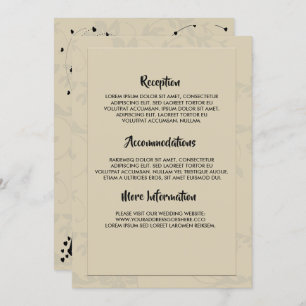 Modern Elegant Romantic Invitation